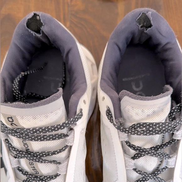 On Running Cloudmonster – White / Grey - Picture 6 of 6